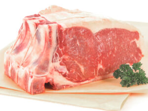 Pork bone-in sirloin roast